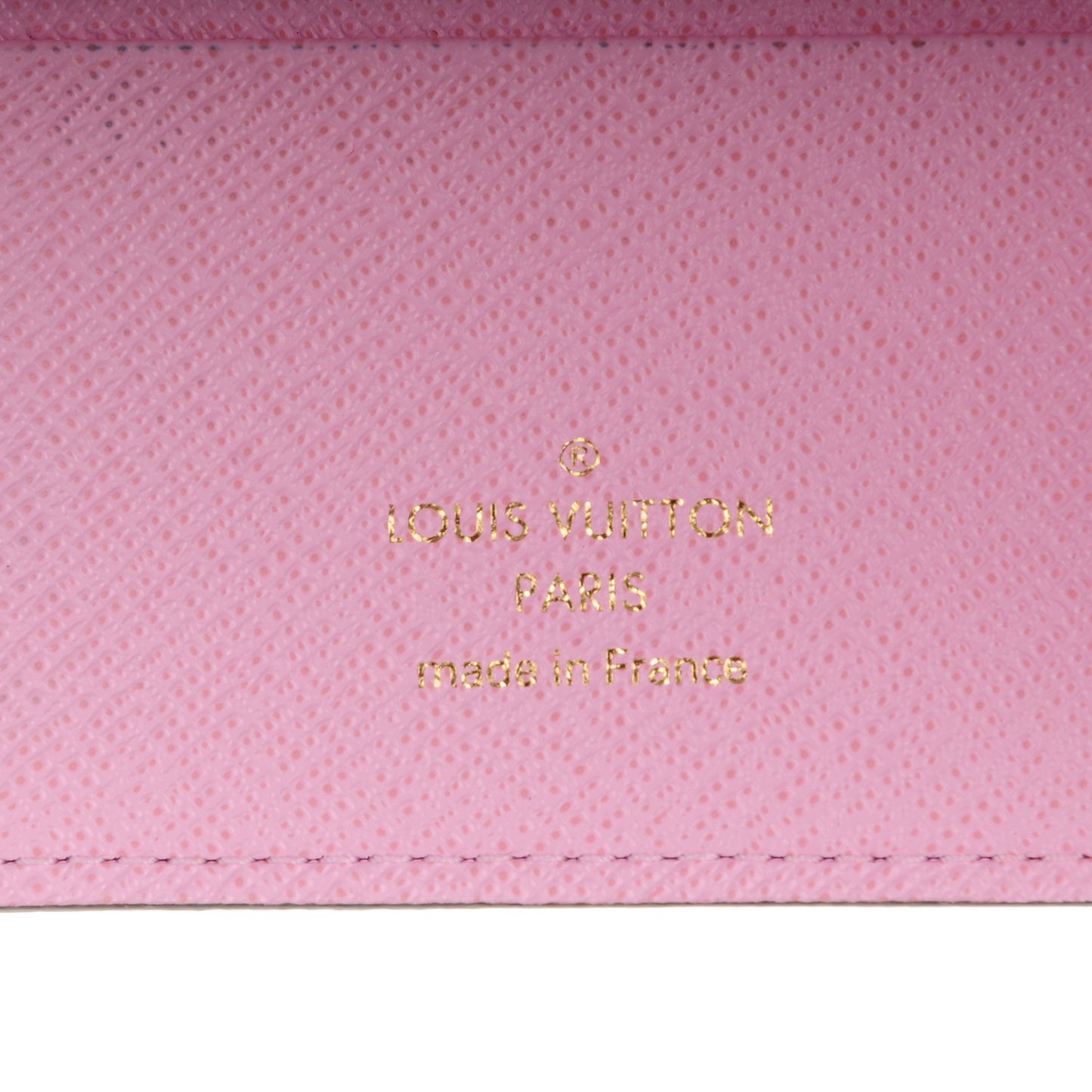 Monogram 2016 Christmas Animation Passport Cover Rose Ballerine