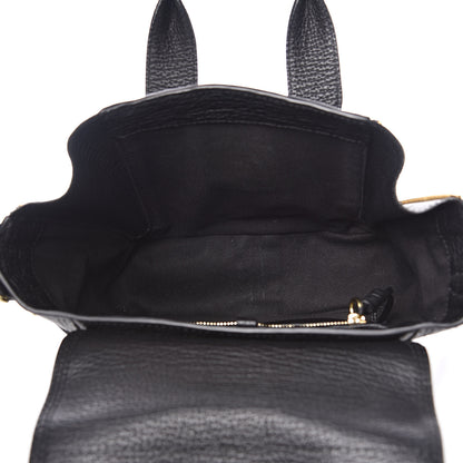 3.1 Phillip Lim 3.1 Textured Calfskin Mini Pashli Satchel Black 5 of 10