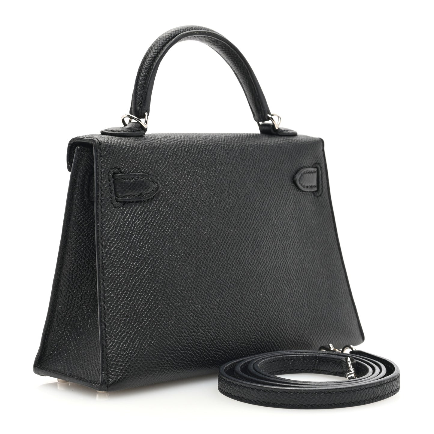Epsom Mini Kelly Sellier 20 Black