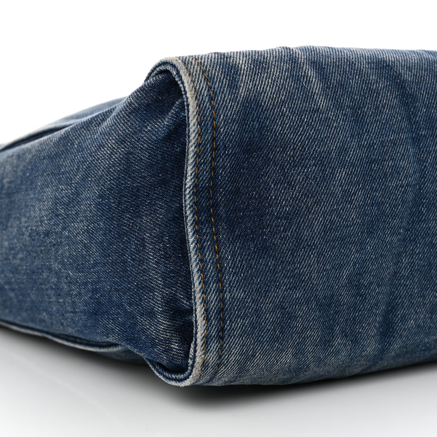 Telfar Denim Medium Shopping Bag Blue 9 of 10