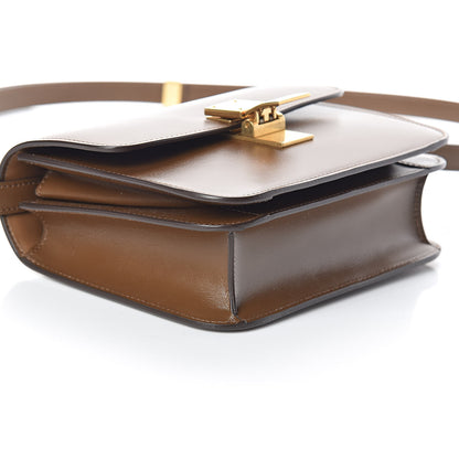 Celine Box Calfskin Teen Classic Box Flap Bag Camel 7 of 8