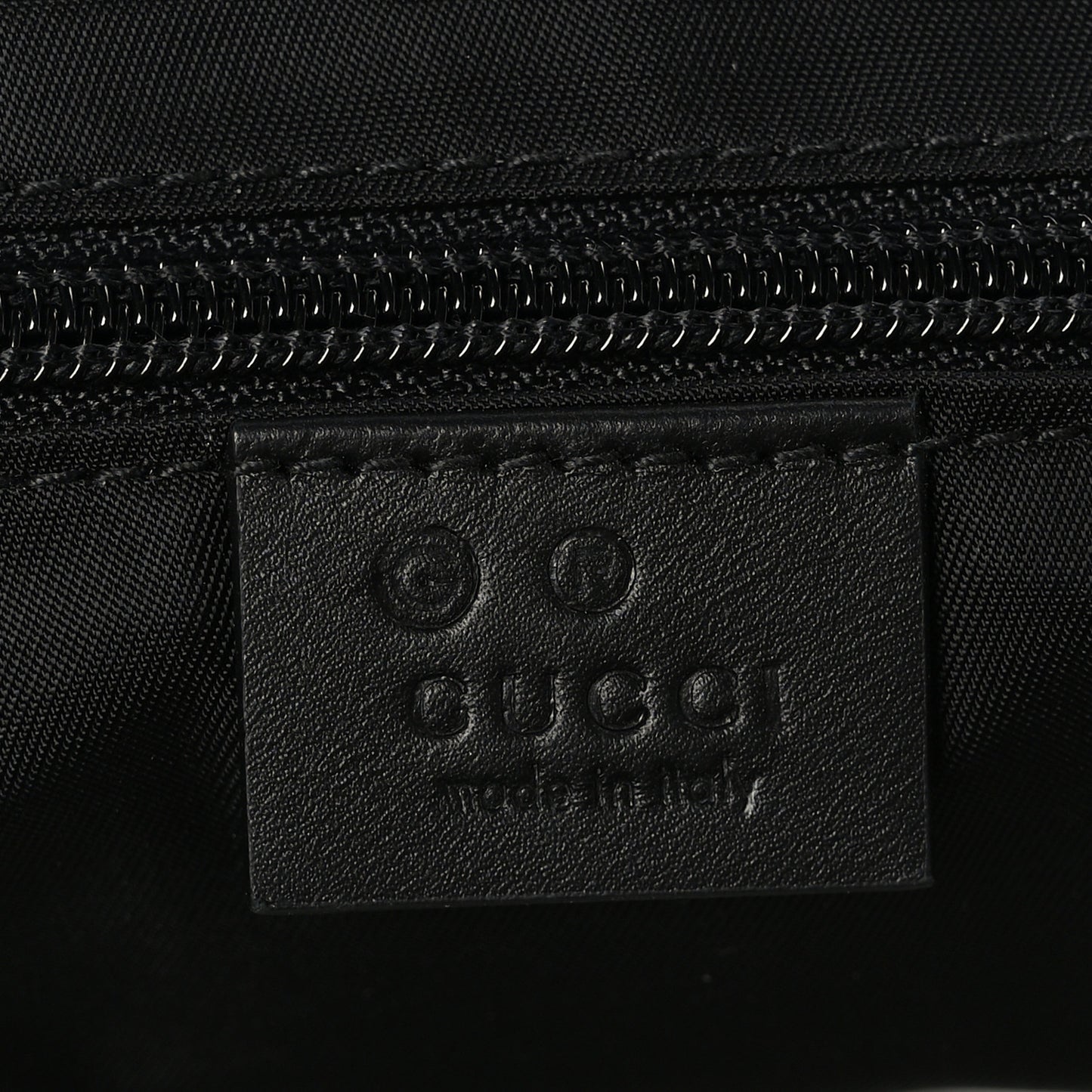 Techno Canvas Web Flap Messenger Bag Black