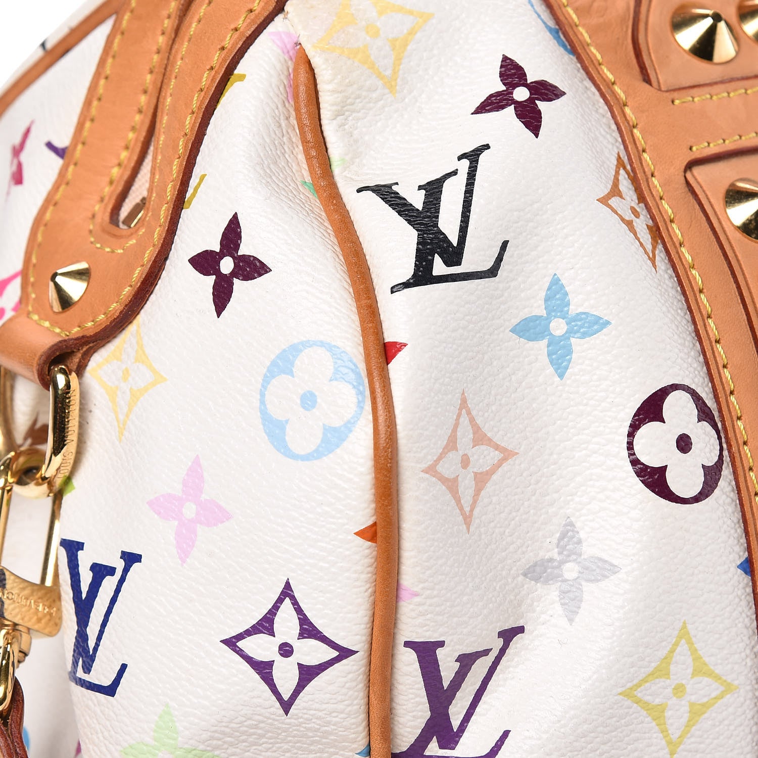 Louis Vuitton Monogram Multicolor Courtney MM White 10 of 23