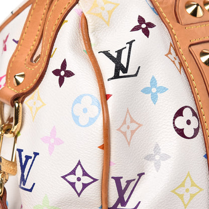 Louis Vuitton Monogram Multicolor Courtney MM White 10 of 23