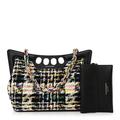 Alexander McQueen Tweed The Peak Small Chain Bag Multicolor 3 of 12