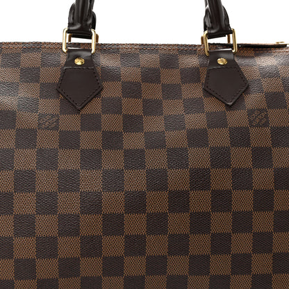 Louis Vuitton Damier Ebene Speedy 30 7 of 9