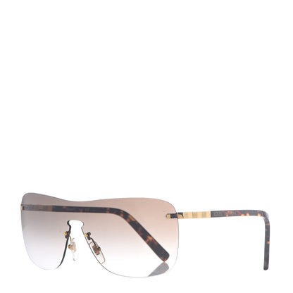 Louis Vuitton Damier Sunglasses Z0607U Gold 1 of 8
