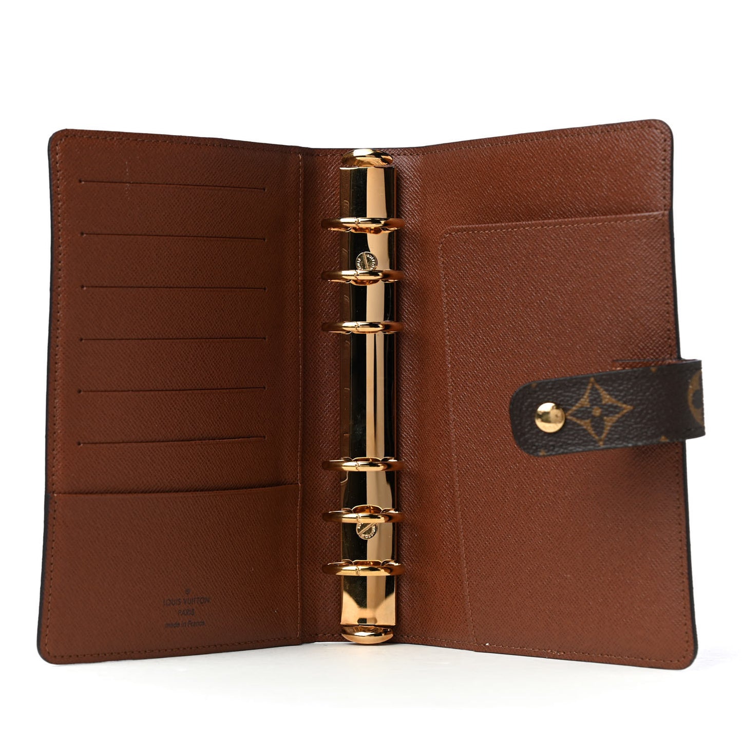 Monogram Medium Ring Agenda Cover