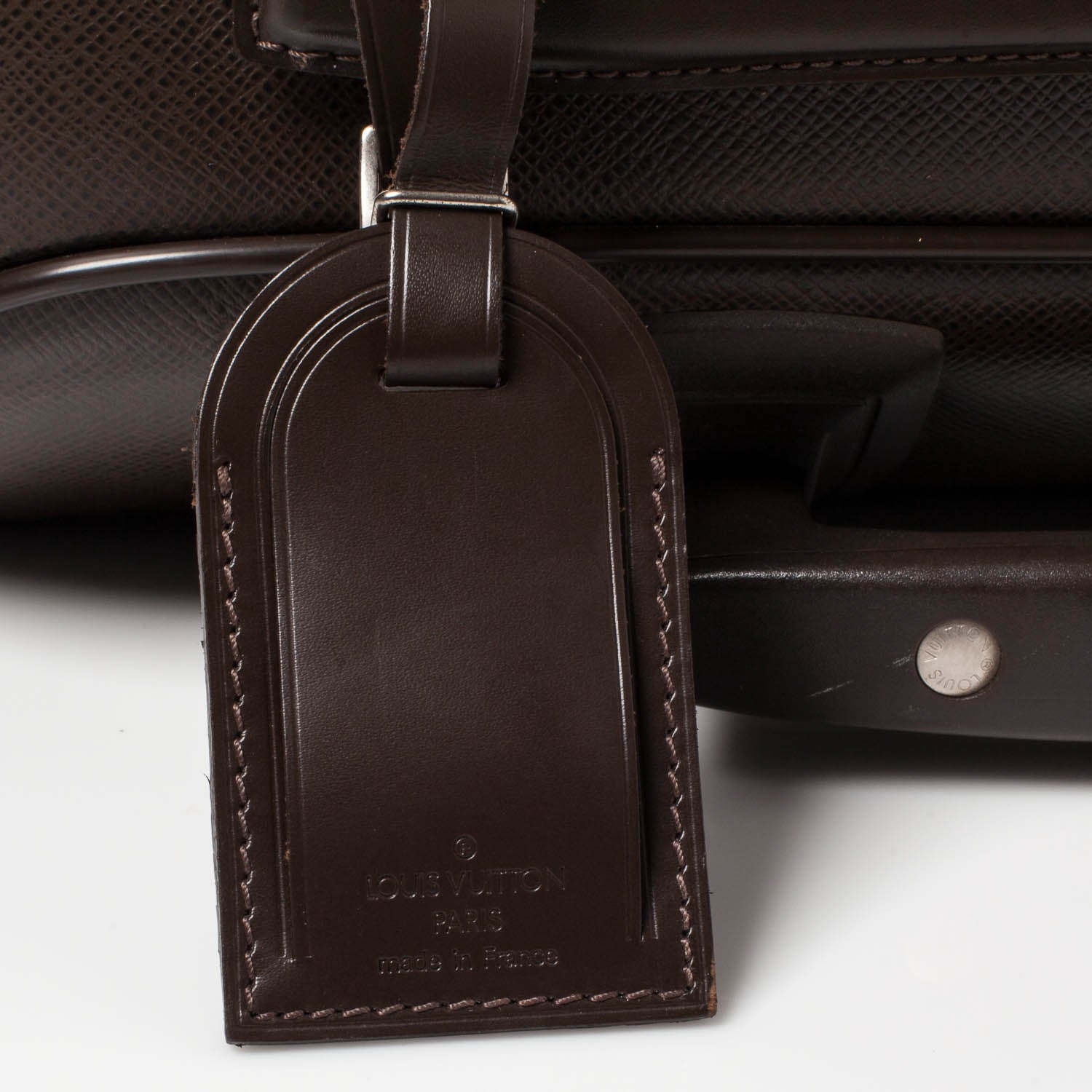 Louis Vuitton Taiga Pegase 60 Rolling Luggage Grizzli 6 of 10