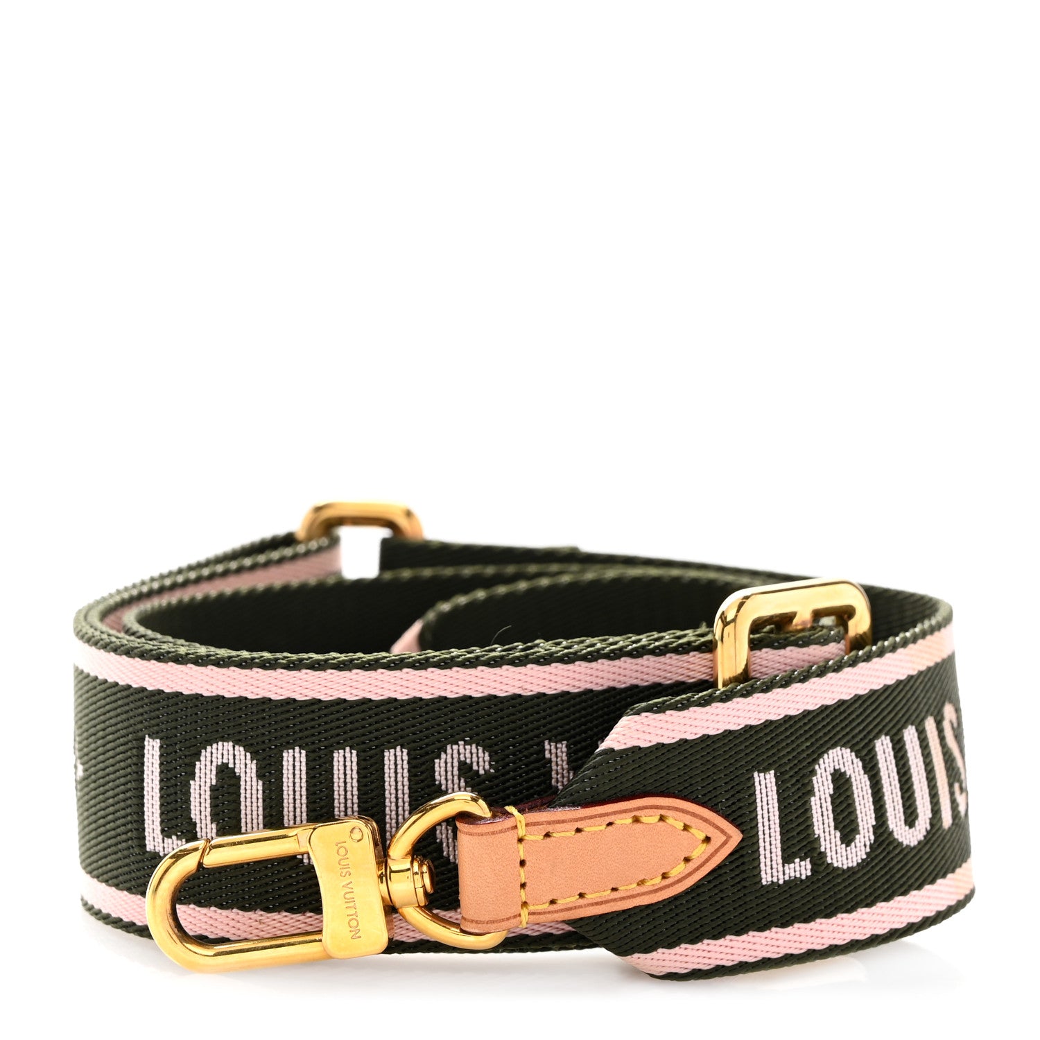 Louis Vuitton Nylon Bandouliere Shoulder Strap Kaki 1 of 6