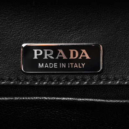 Prada City Calf Saffiano Cahier Astrology Bag Black 10 of 17