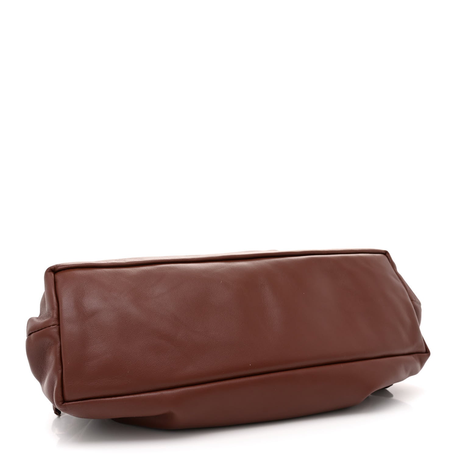 Mansur Gavriel Lambskin Oversized Cloud Clutch Chocolate 4 of 10