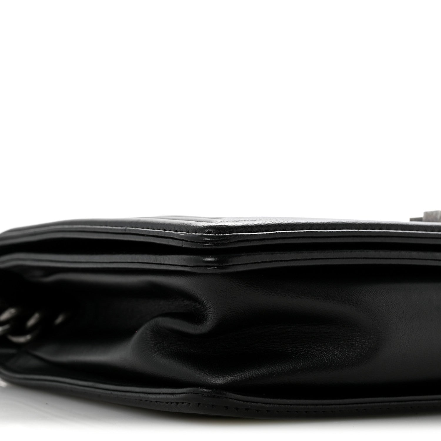 Chanel Lambskin Quilted New Medium Boy Flap Black 9 of 14