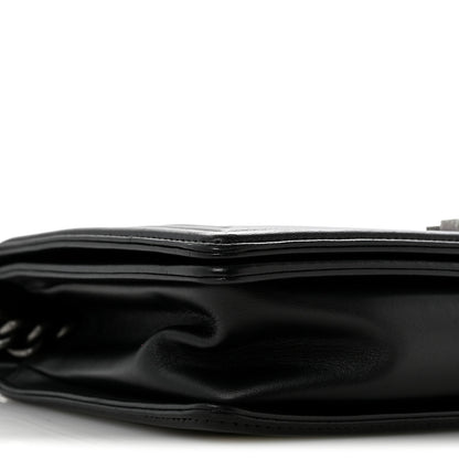 Chanel Lambskin Quilted New Medium Boy Flap Black 9 of 14