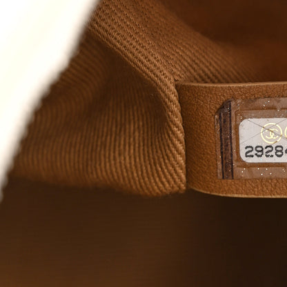 Chanel Calfskin Quilted Small CC Bowling Bag White 7 of 10