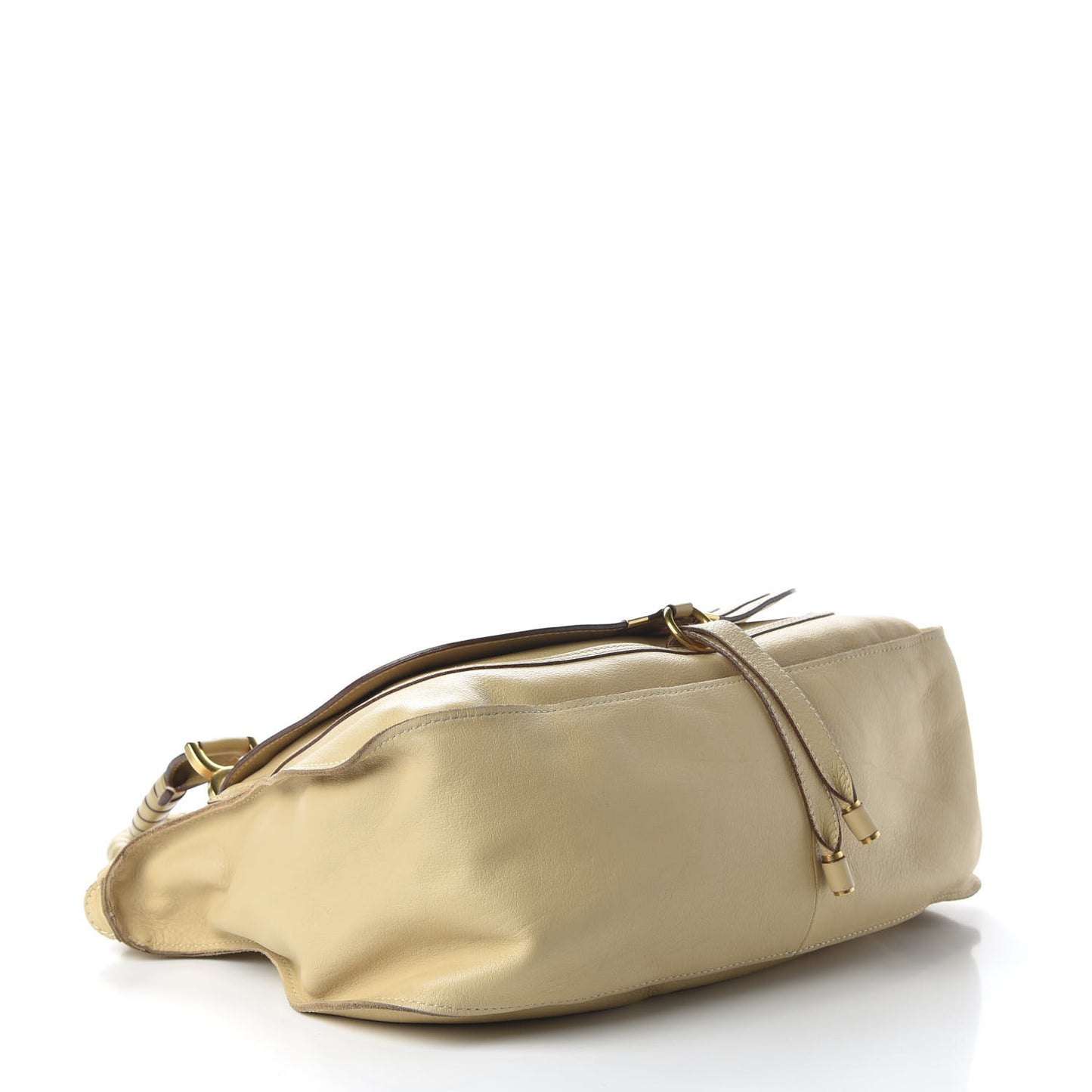 Calfskin Large Marcie Satchel Clay