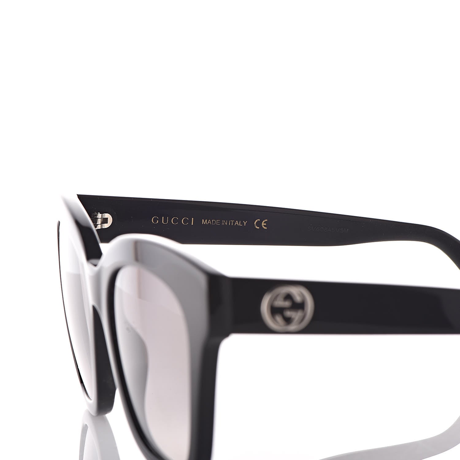 Gucci Acetate Square Frame Sunglasses GG0029S Black 7 of 8