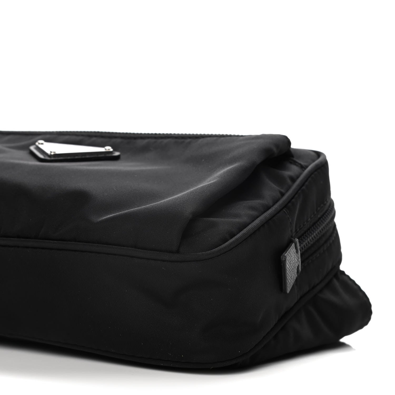 Prada Tessuto Nylon Saffiano Belt Bag Black 14 of 18