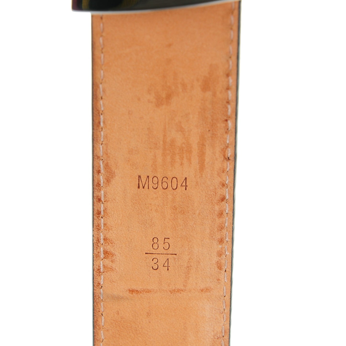Epi 30mm LV Initiales Belt 85 34 Black