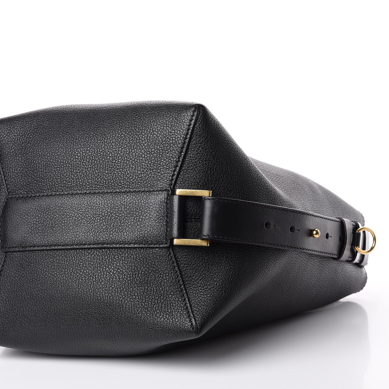 Givenchy Grained Calfskin GV Bucket Bag Black 8 of 11