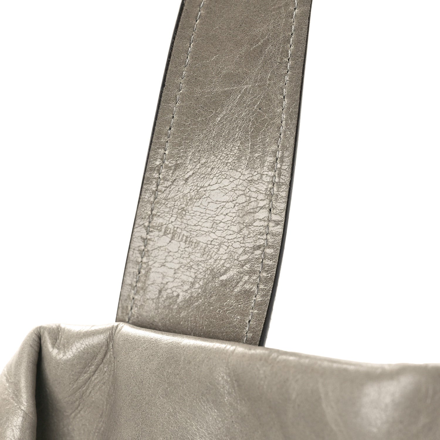 Chanel Iridescent Calfskin Quilted Large In The Mix Tote Grey 12 of 12