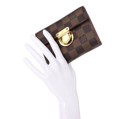 Louis Vuitton Damier Ebene Koala Compact Wallet 2 of 7