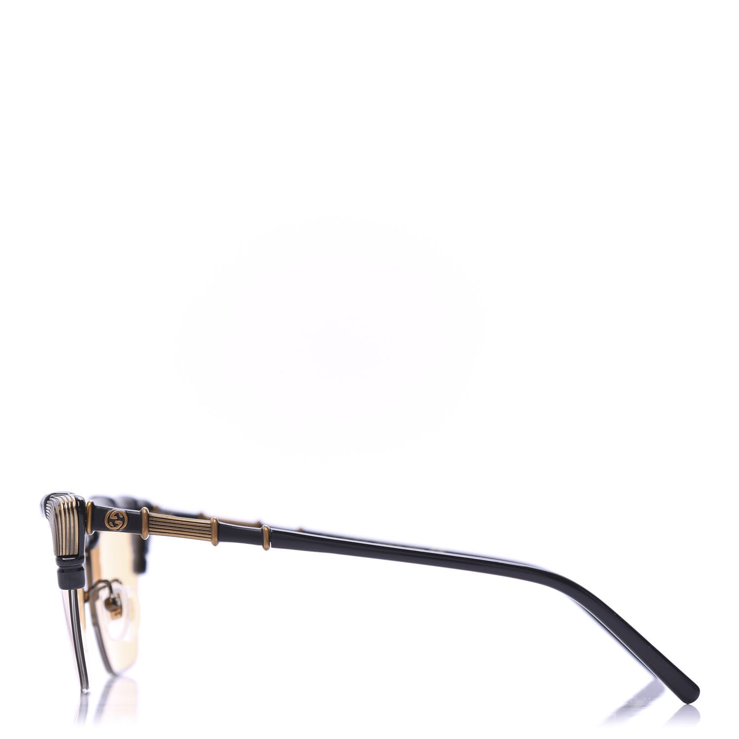 Gucci Bamboo GG660S Sunglasses Black 2 of 7