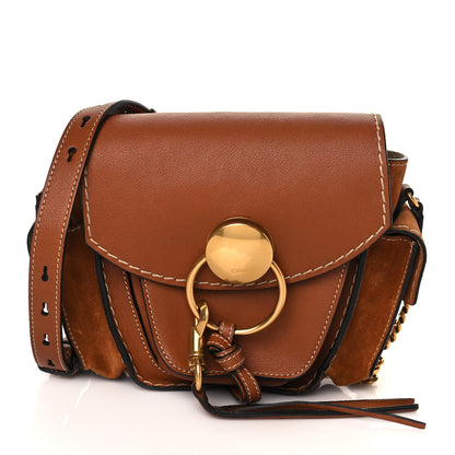 Chloe Calfskin Suede Small Jodie Camera Bag Caramel 1 of 9