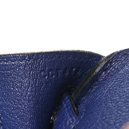 Hermes Togo Birkin 25 Bleu Encre 7 of 10