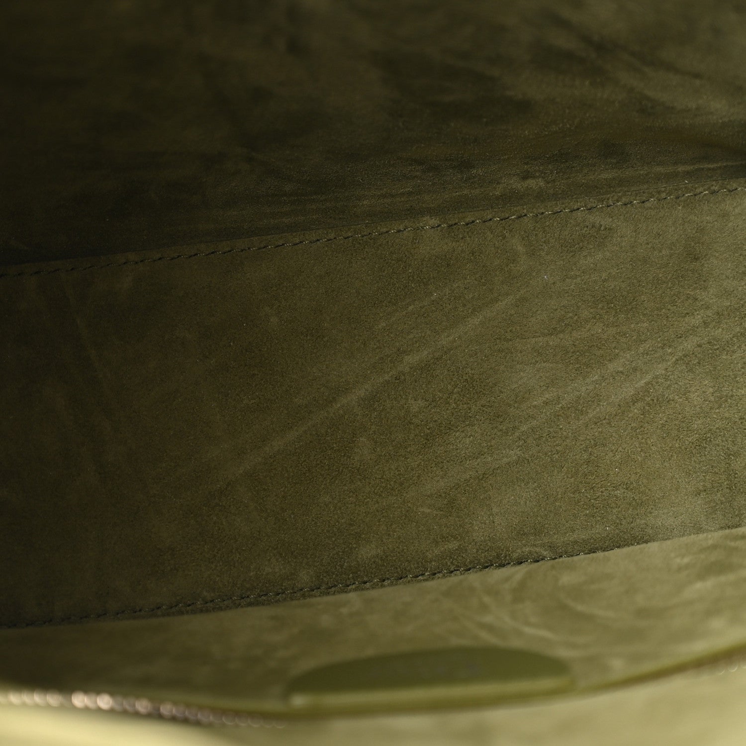 Christian Dior Suede Cannage Toujours Hobo Army Green 5 of 10