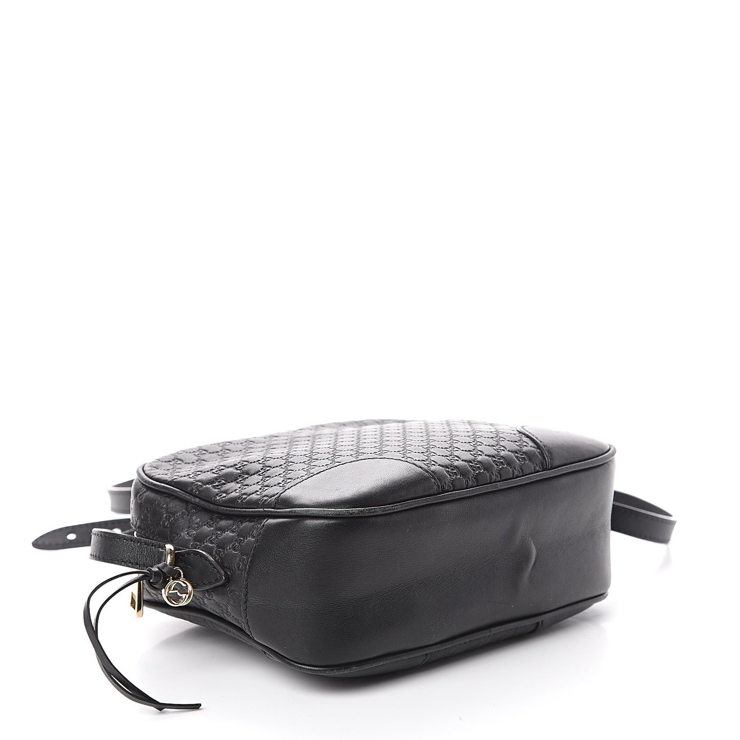 Microguccissima Mini Bree Messenger Bag Black