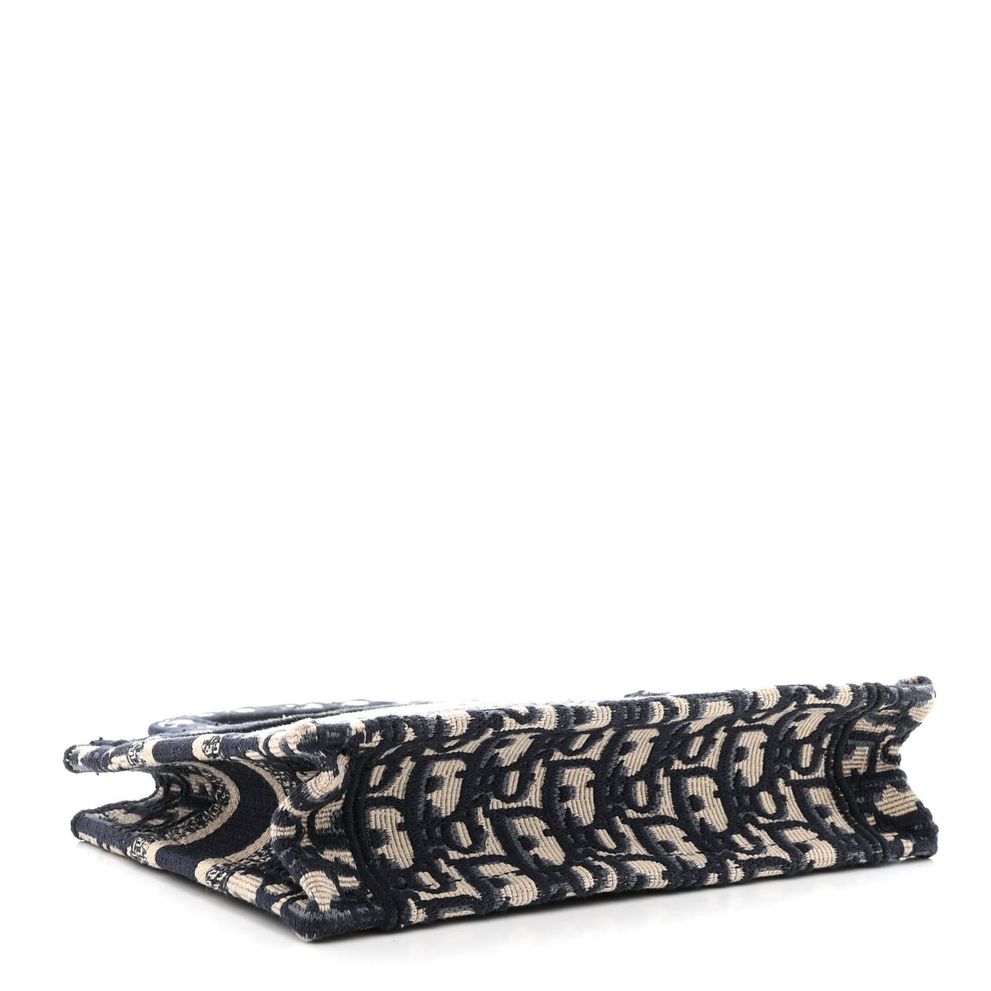 Oblique Mini Book Tote Blue Multicolor