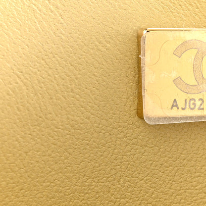 Chanel Caviar Quilted Medium Double Flap Light Green 7 of 12