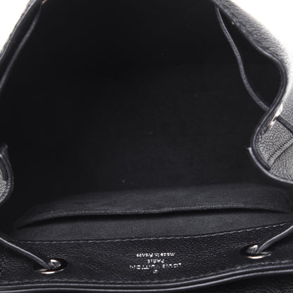 Louis Vuitton Calfskin Lockme Mini Backpack Black 5 of 14