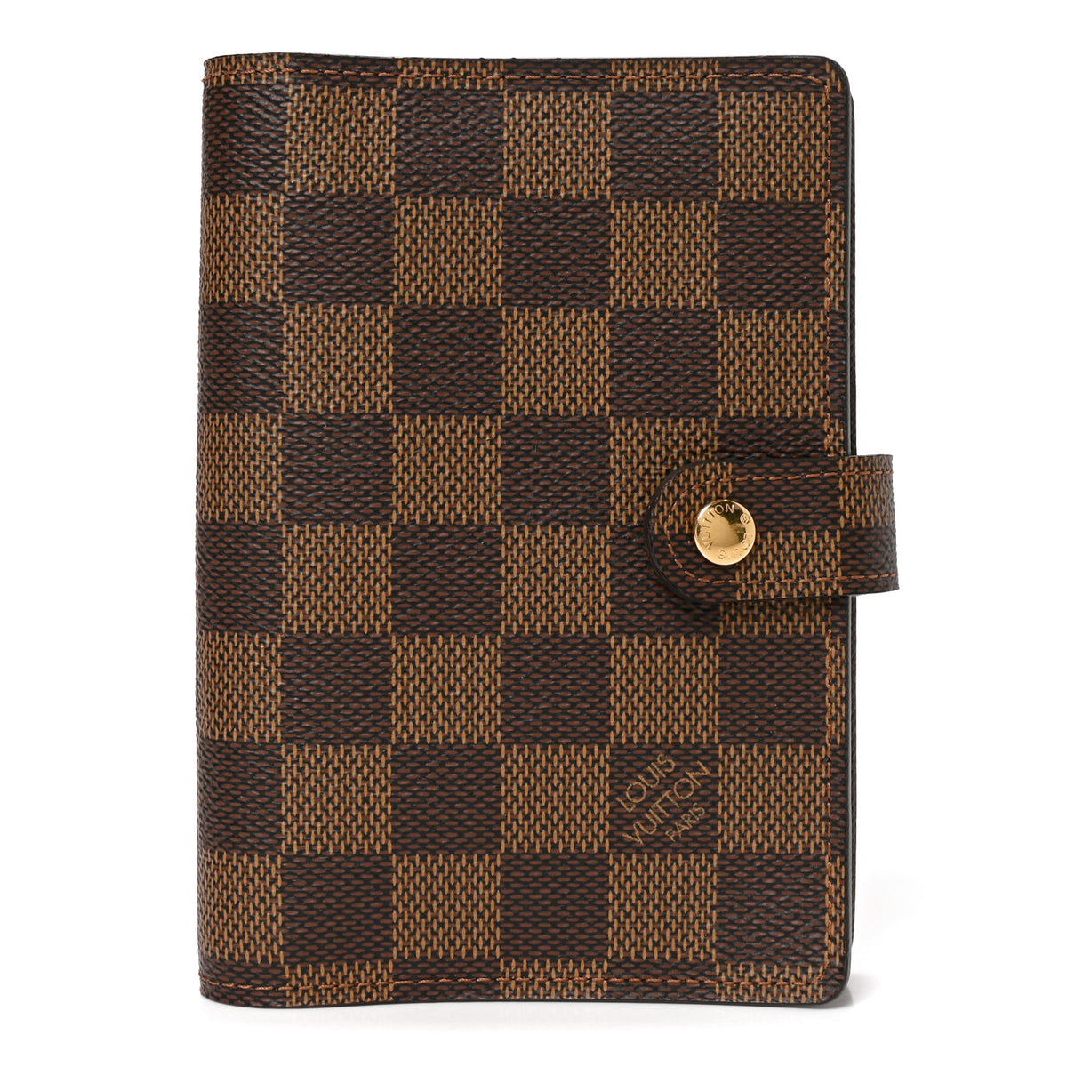 Damier Ebene Small Ring Agenda Cover