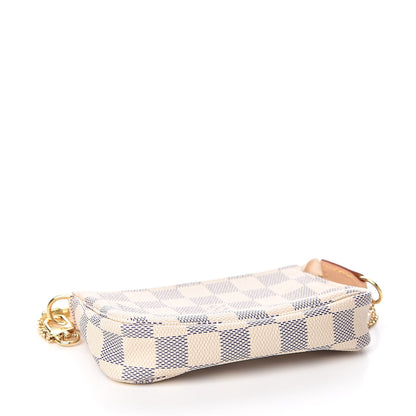 Louis Vuitton Damier Azur Mini Pochette Accessories 4 of 7