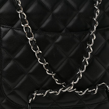 Chanel Lambskin Quilted Large Trendy CC Dual Handle Flap Bag Black 13 of 14