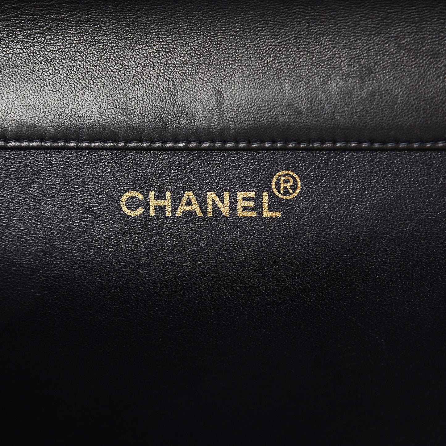 Lambskin Quilted Jumbo Double Sided Flap Black