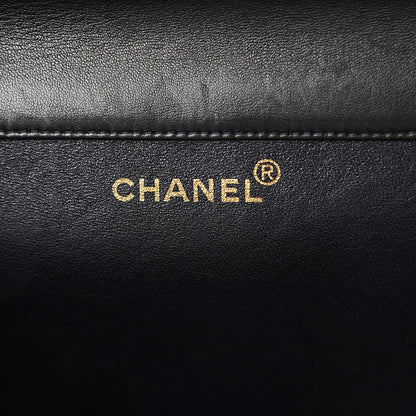 Chanel Lambskin Quilted Jumbo Double Sided Flap Black 6 of 10