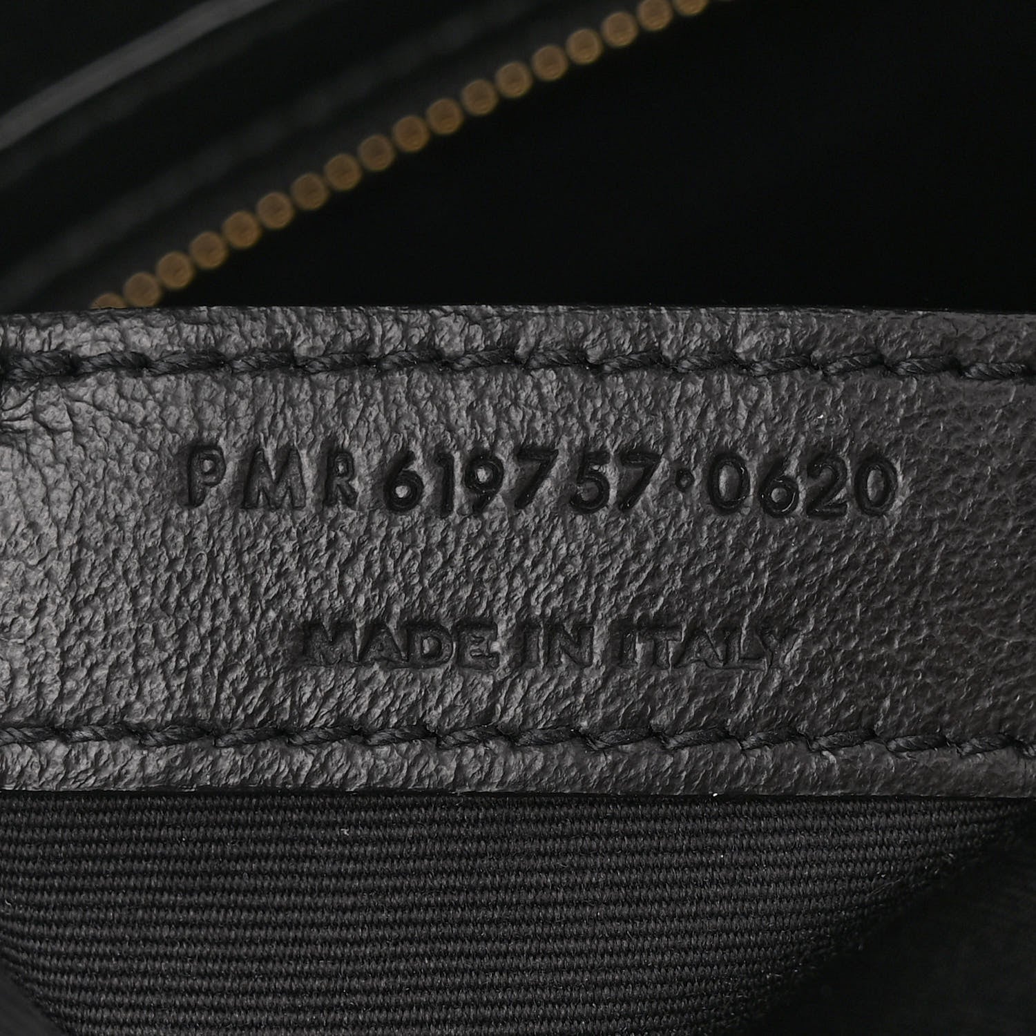 Saint Laurent Canvas All-Over Monogram Cabas Tote Beige Black 7 of 10