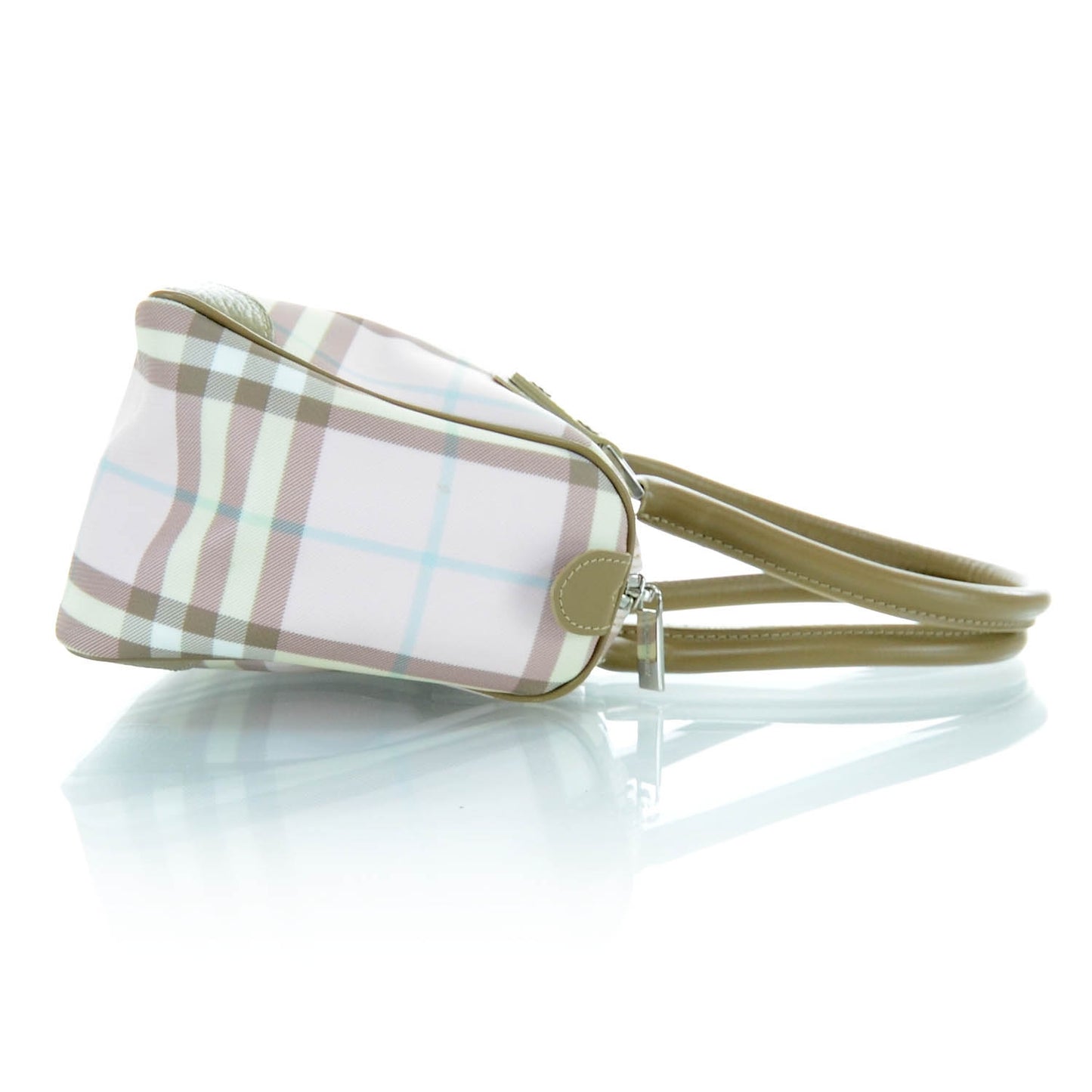 Candy Check Small Tote Pink