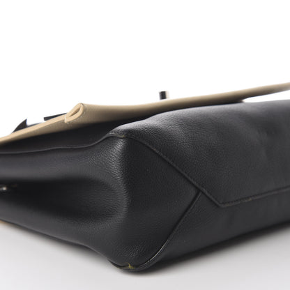 Louis Vuitton Soft Calfskin Lockme II Top Handle Vanille Black 4 of 10