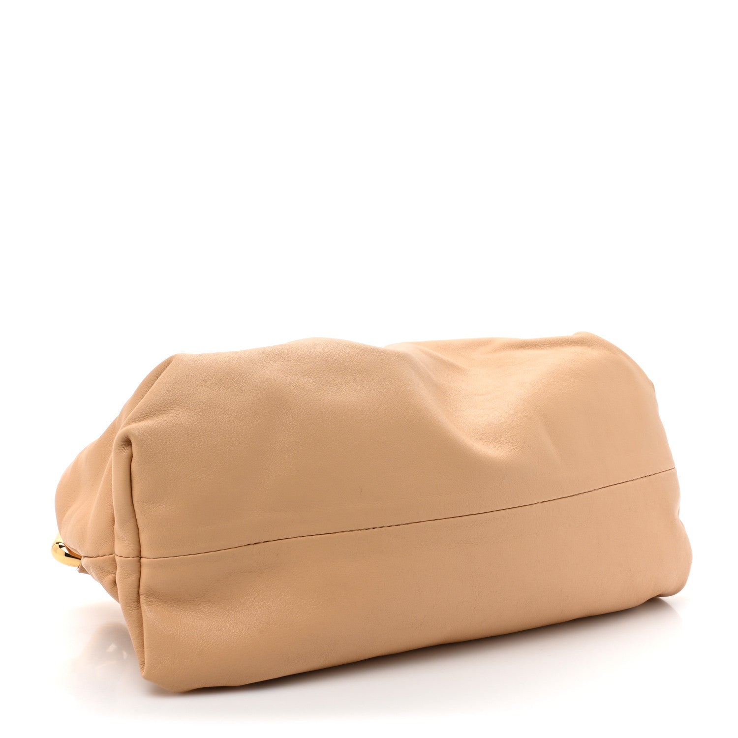 Bottega Veneta Calfskin The Pouch Chain Almond 4 of 12