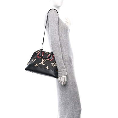 Louis Vuitton Empreinte Monogram Giant Crafty Alma PM Black Creme 2 of 9