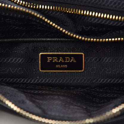 Prada Tessuto Nylon Saffiano Tote Black 6 of 11