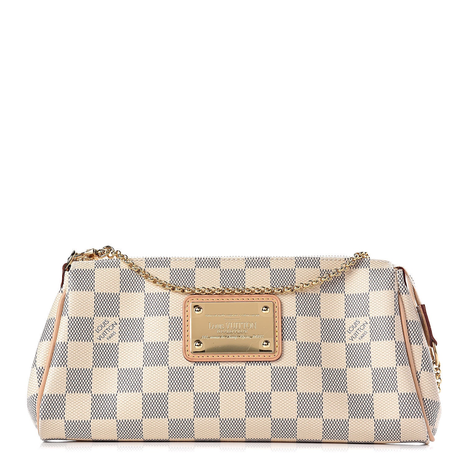 Louis Vuitton Damier Azur Eva Clutch 1 of 10