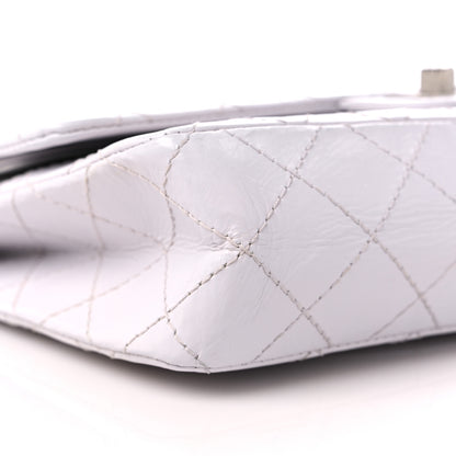 Chanel Aged Calfskin Quilted 2.55 Reissue 226 Flap White 9 of 10