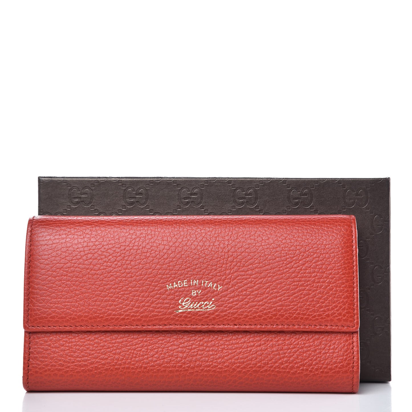 Dollar Calfskin Swing Continental Wallet Oxidation
