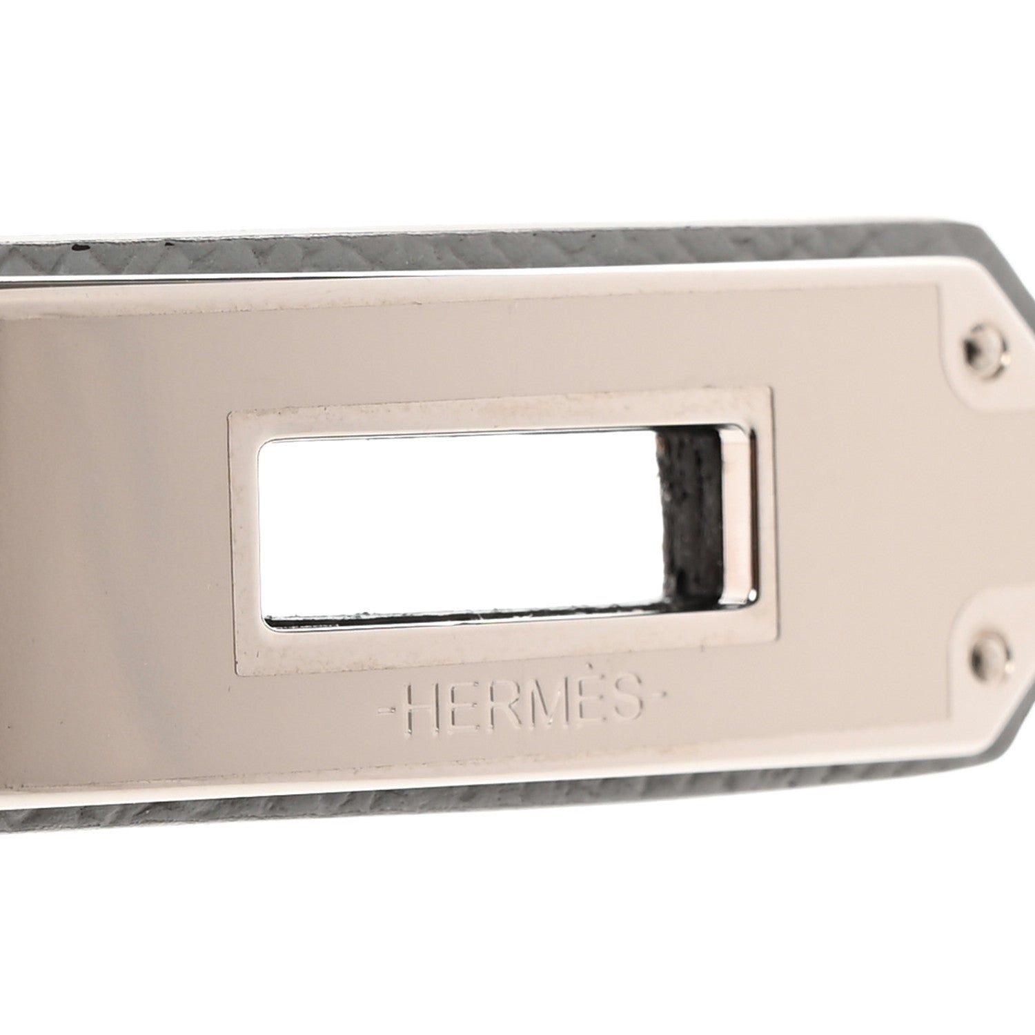 Hermes Epsom Kelly Belt Bleu Glacier 4 of 5