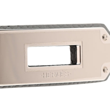 Hermes Epsom Kelly Belt Bleu Glacier 4 of 5